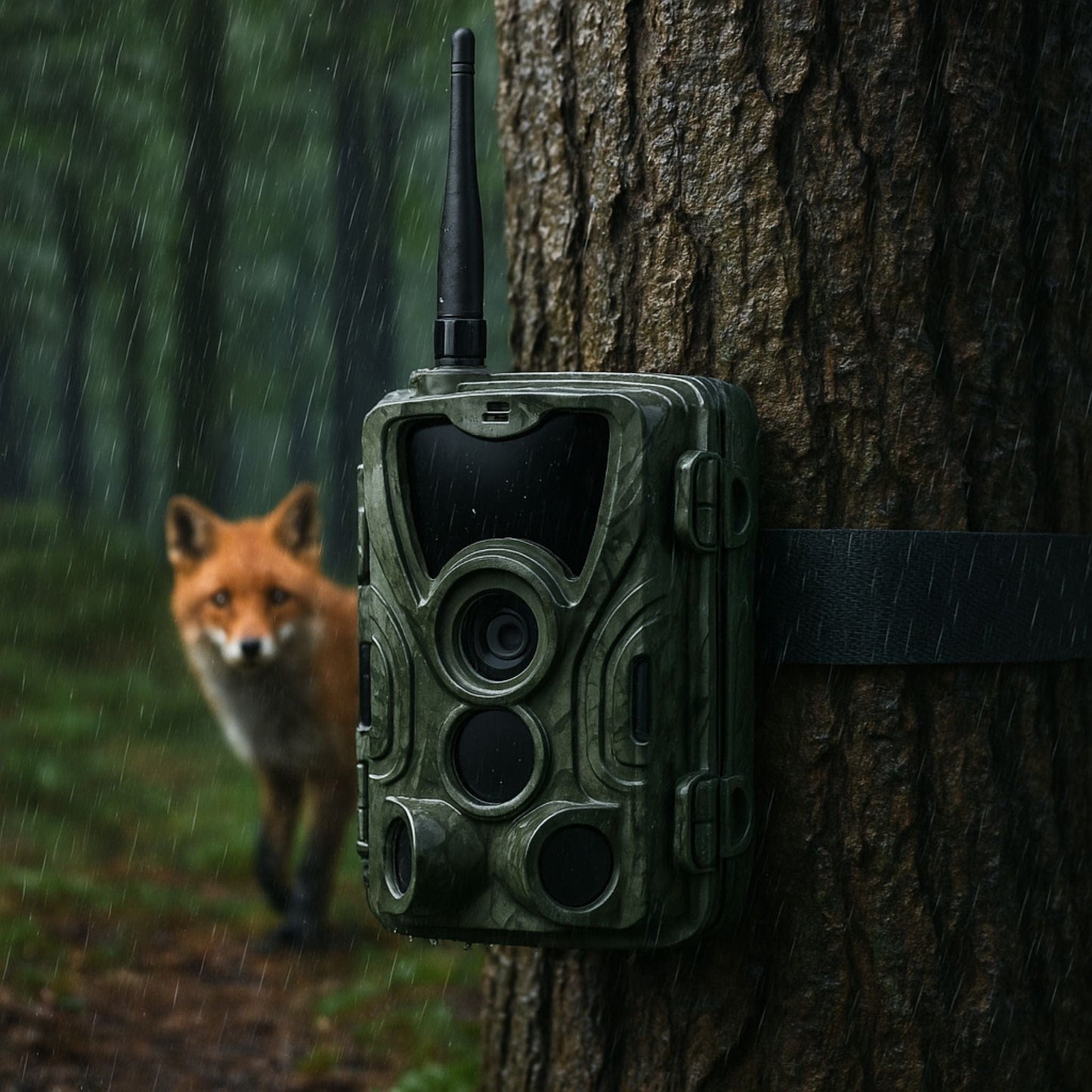 Caméra Animaux Sauvages 4G | Batterie Rechargeable | 4K