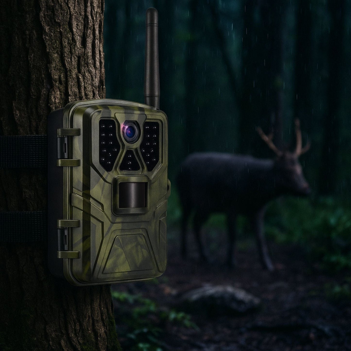 Caméra de Chasse 4G sans Abonnement | 4K UHD | Avec App