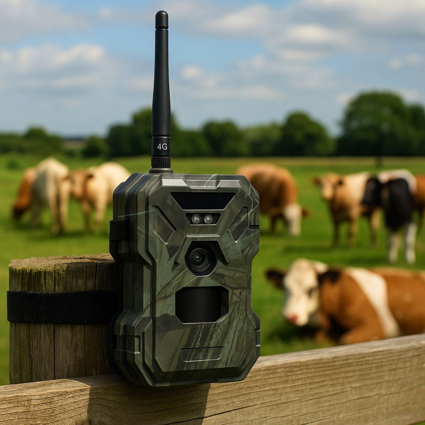 Caméra de Chasse avec Carte SIM 4G | 2K | App Cloud