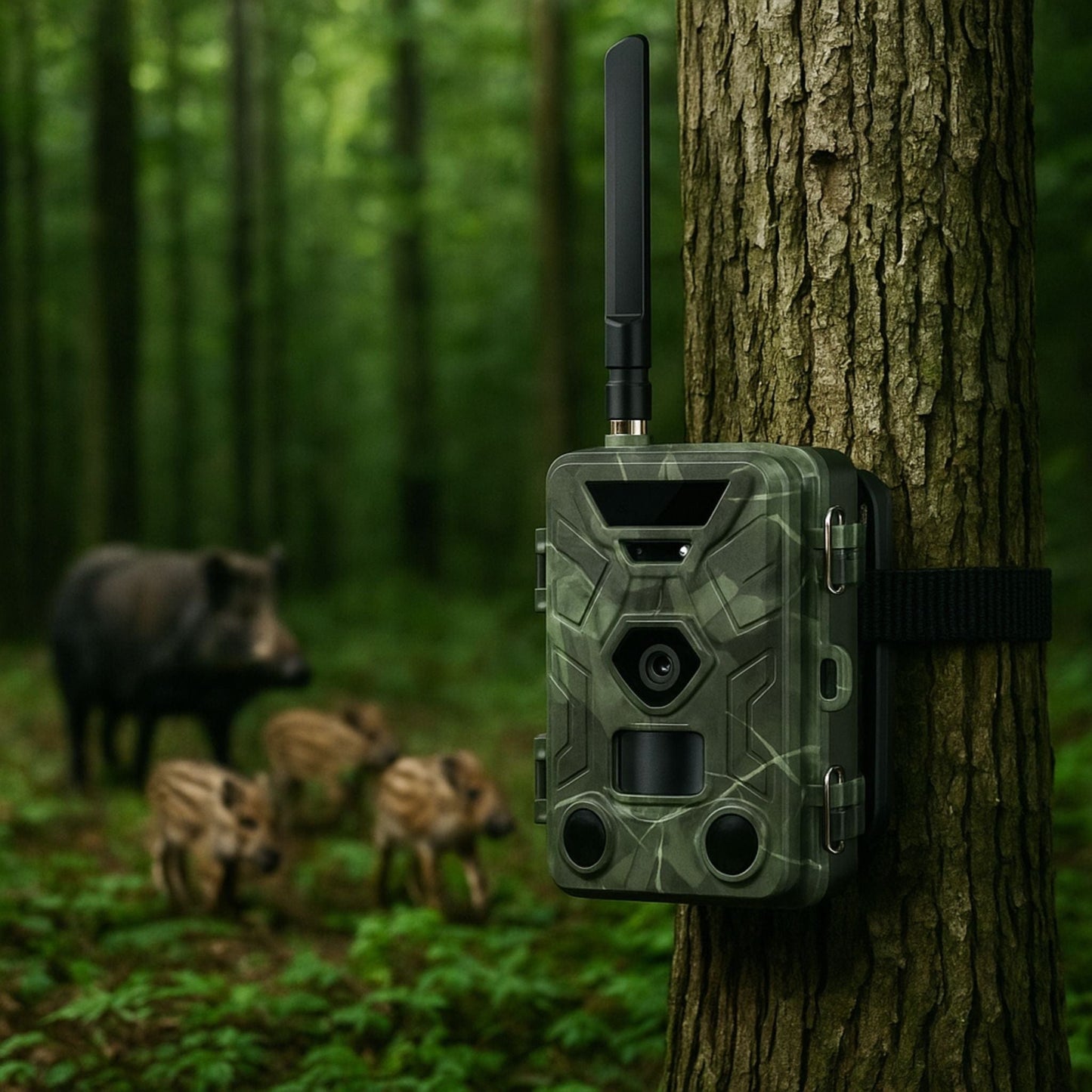 Caméra Nature 4G | 4K Application Smartphone avec Cloud