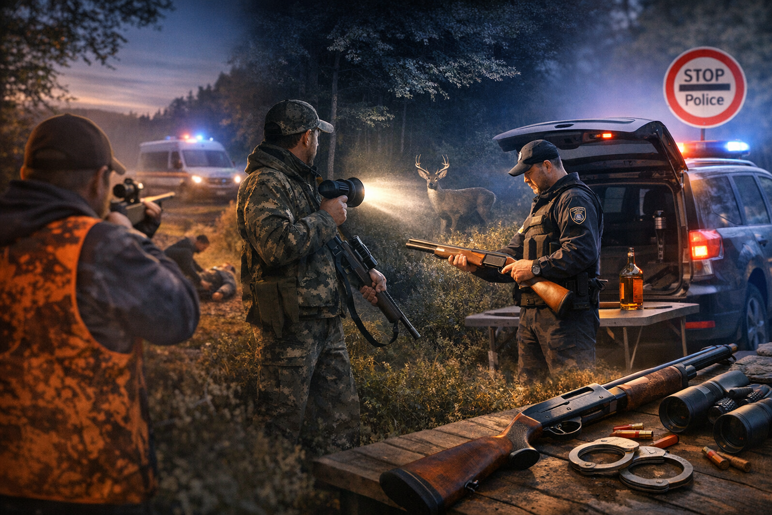 Retrait du permis de chasse 