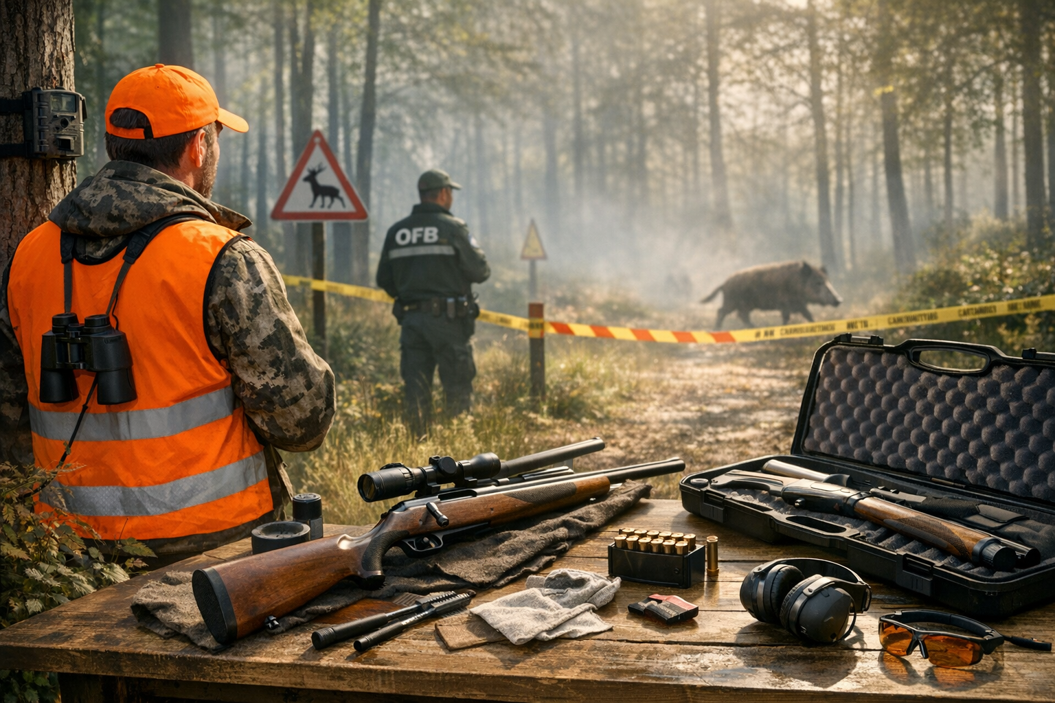 Sécurité à la chasse et entretien du matériel