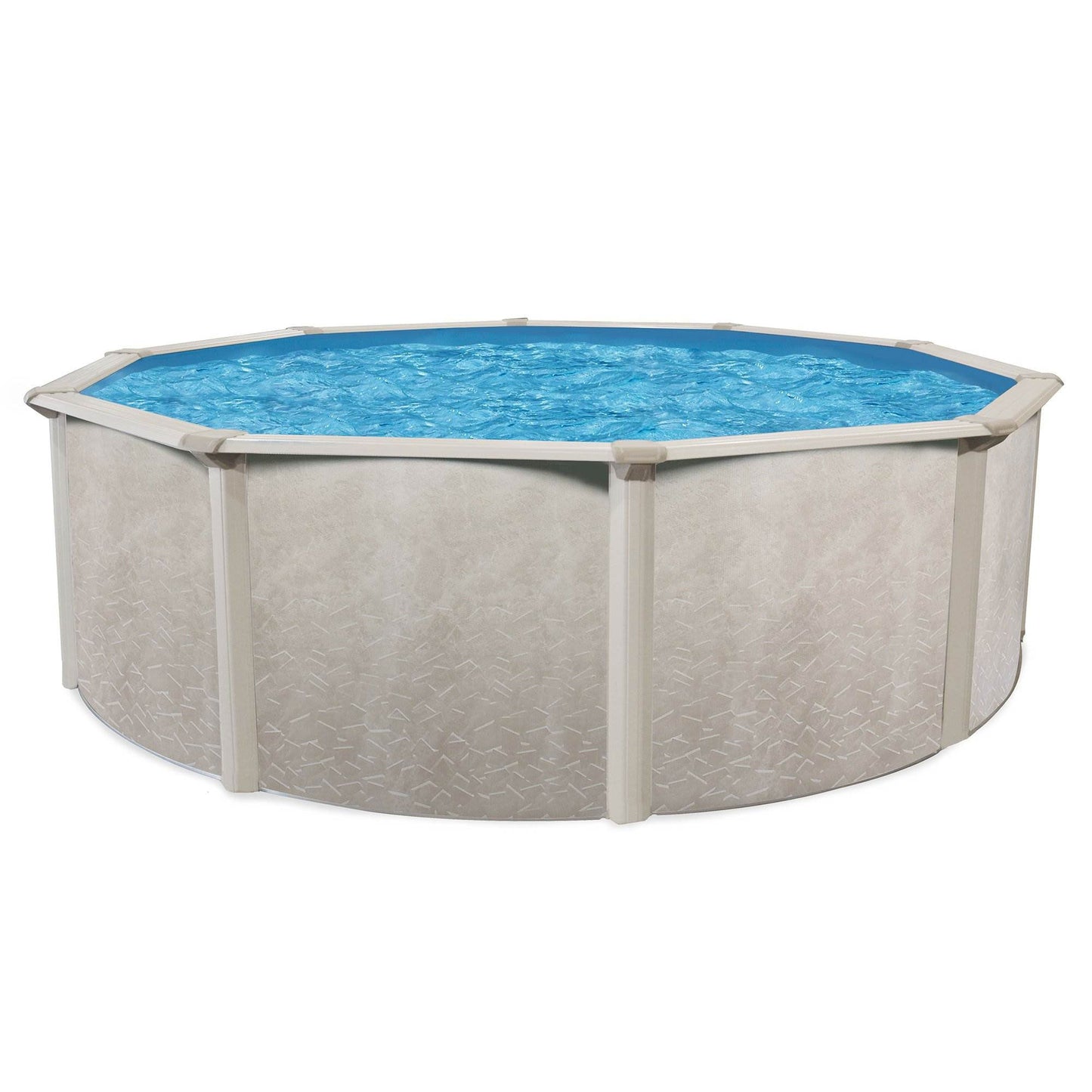 Aquarian Phoenix 21'x52" Round Steel Frame Above Ground Outdoor Pool (For Parts) - 234430