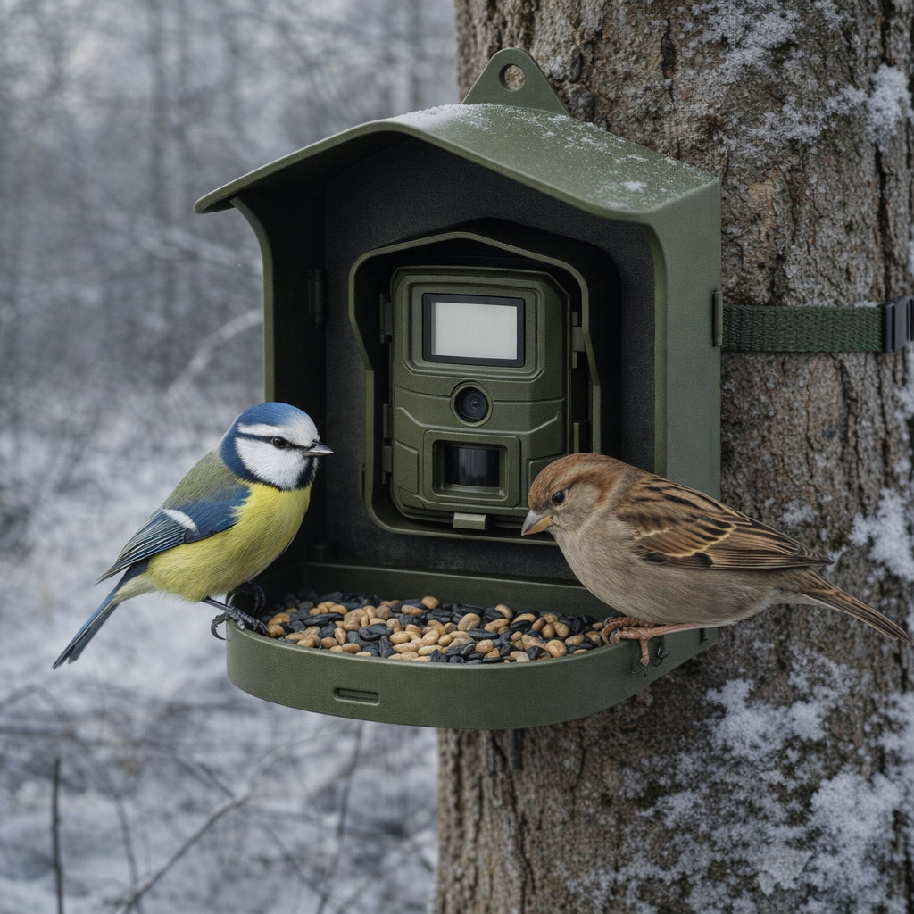 cabane a oiseaux camera