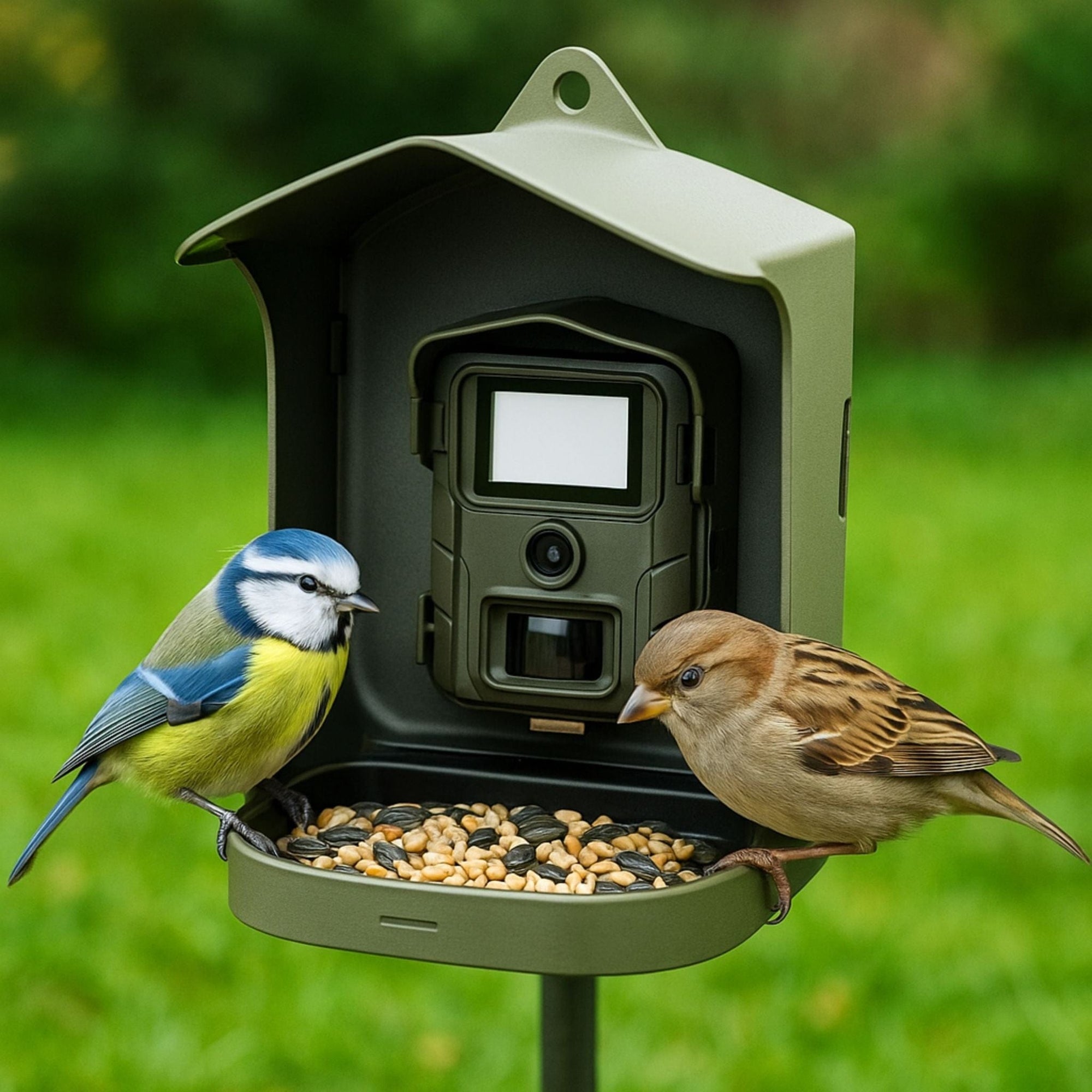 cabane a oiseaux camera