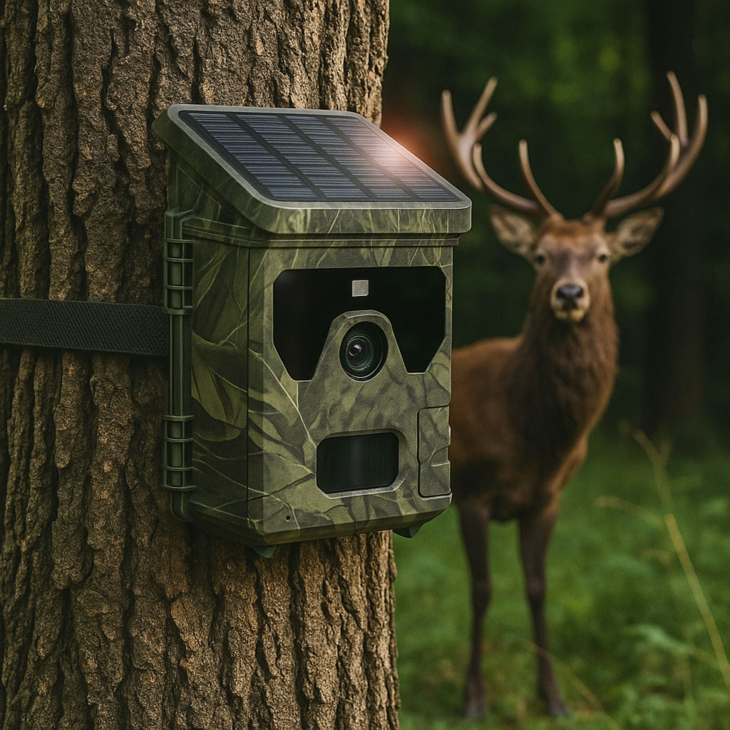 Caméra de Chasse Solaire | 4G | 2K THD | App Cloud