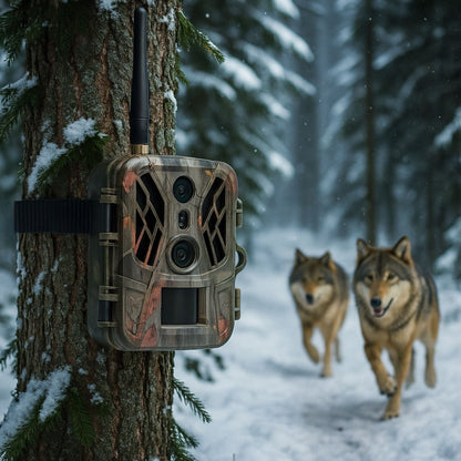 Caméra Infrarouge Chasse 4G | 4K Batterie Rechargeable
