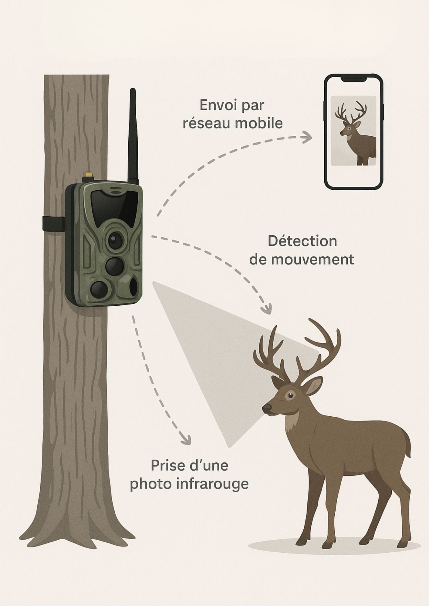 dianatrail comment fonctionne une camera de chasse