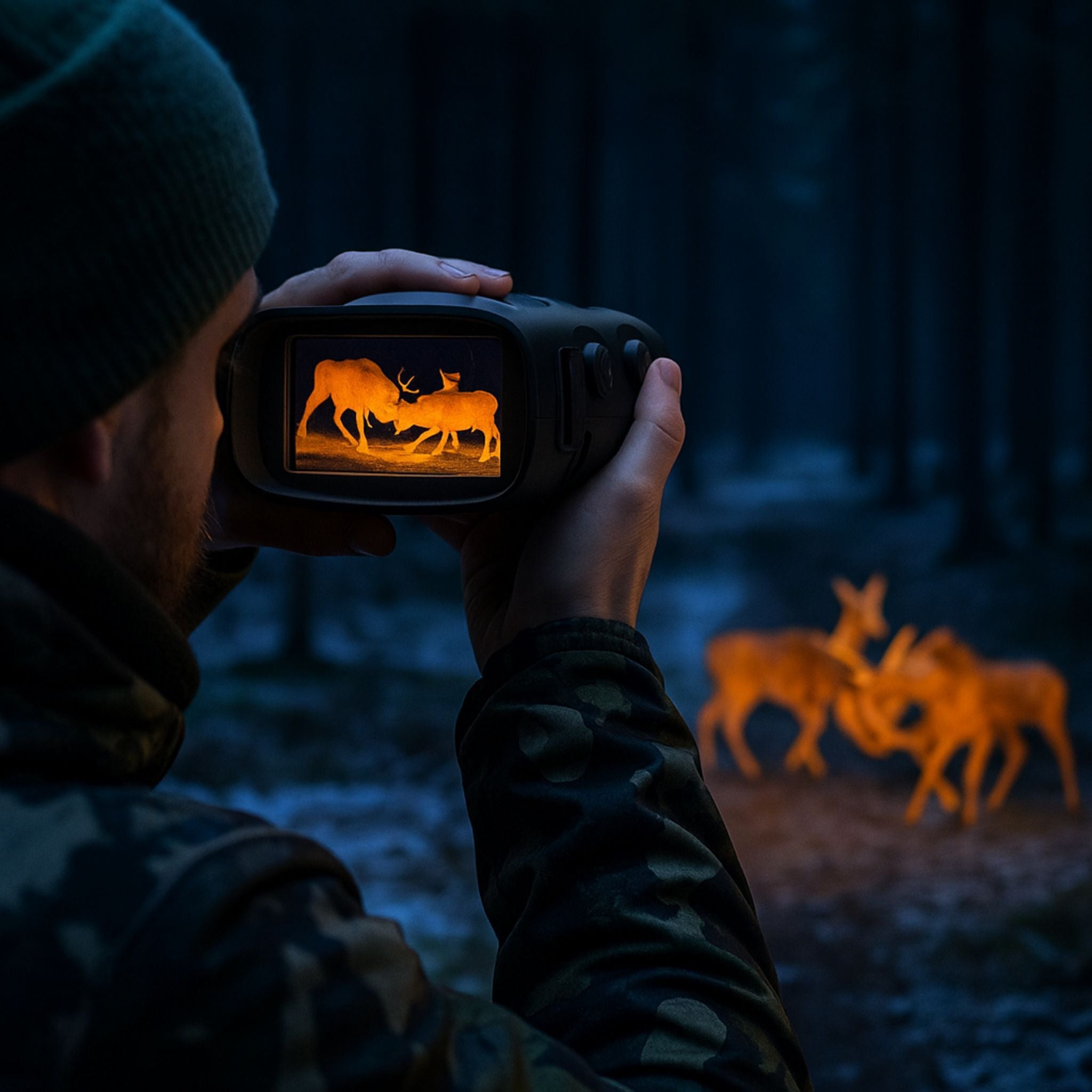 Jumelles de chasse | Vision nocturne | Portée 800m