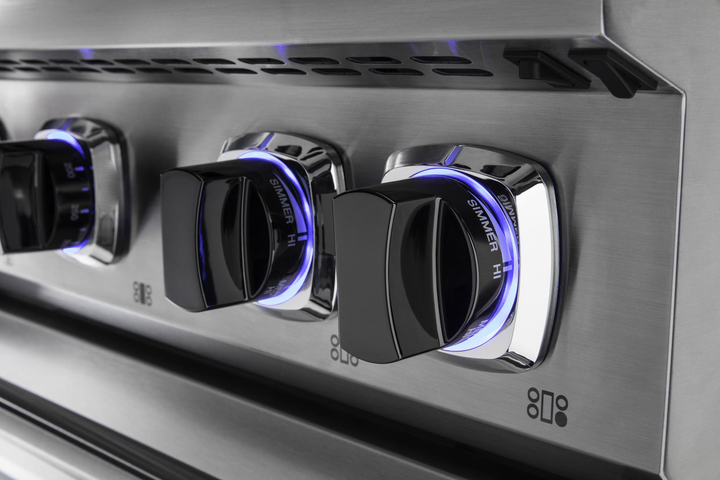 VIKING 36" Dual Fuel Range - VDR7362 Viking 7 Series Black - VDR73626BCS