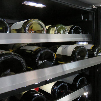 XO APPLIANCE XOU15WGSL 15" Wine Cooler, in Stainless Steel Glass, Left Hinge in Stainless Steel