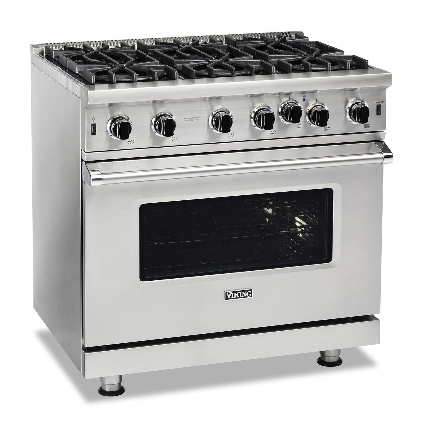VIKING 36" Open Burner Gas Range Viking 5 Series Bronze - VGIC53626BAN