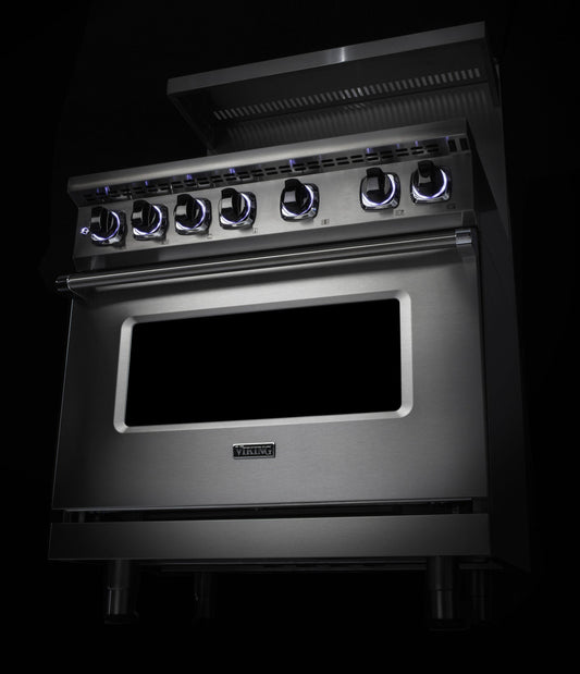 VIKING 36" Dual Fuel Range - VDR7362 Viking 7 Series Gray - VDR73626BDG