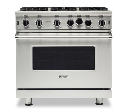 VIKING 36" Open Burner Gas Range Viking 5 Series Blue - VGIC53626BNSLP
