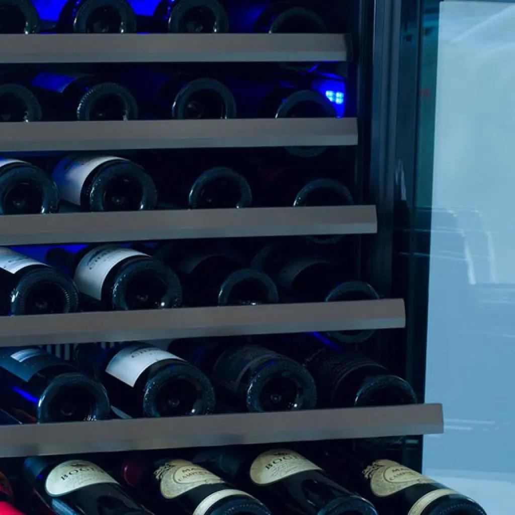 XO APPLIANCE XOU15WGSR 15" Wine Cooler, in Stainless Steel Glass, Right Hinge in Stainless Steel