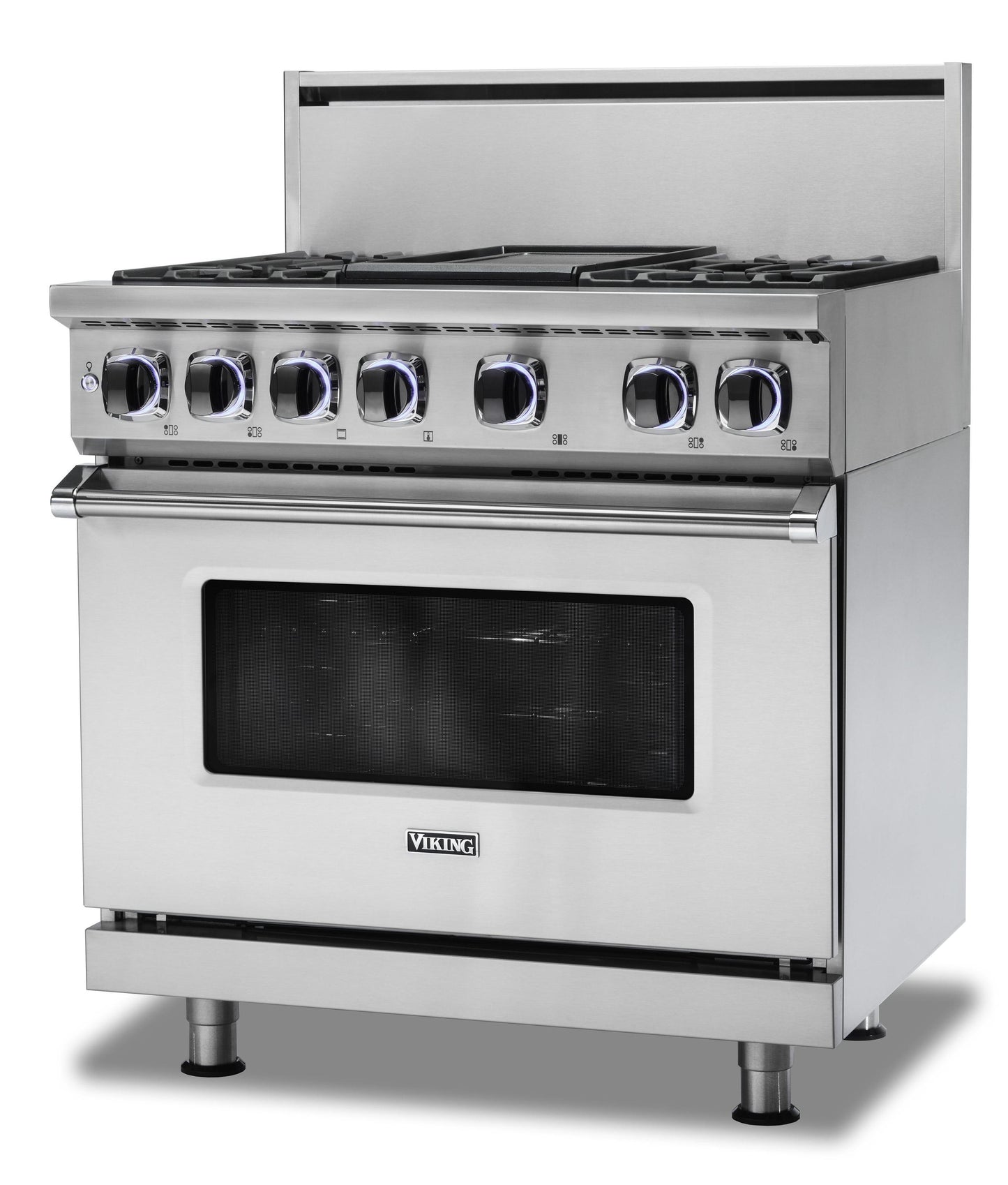 VIKING 36" Dual Fuel Range - VDR7362 Viking 7 Series Red - VDR73624GVALP