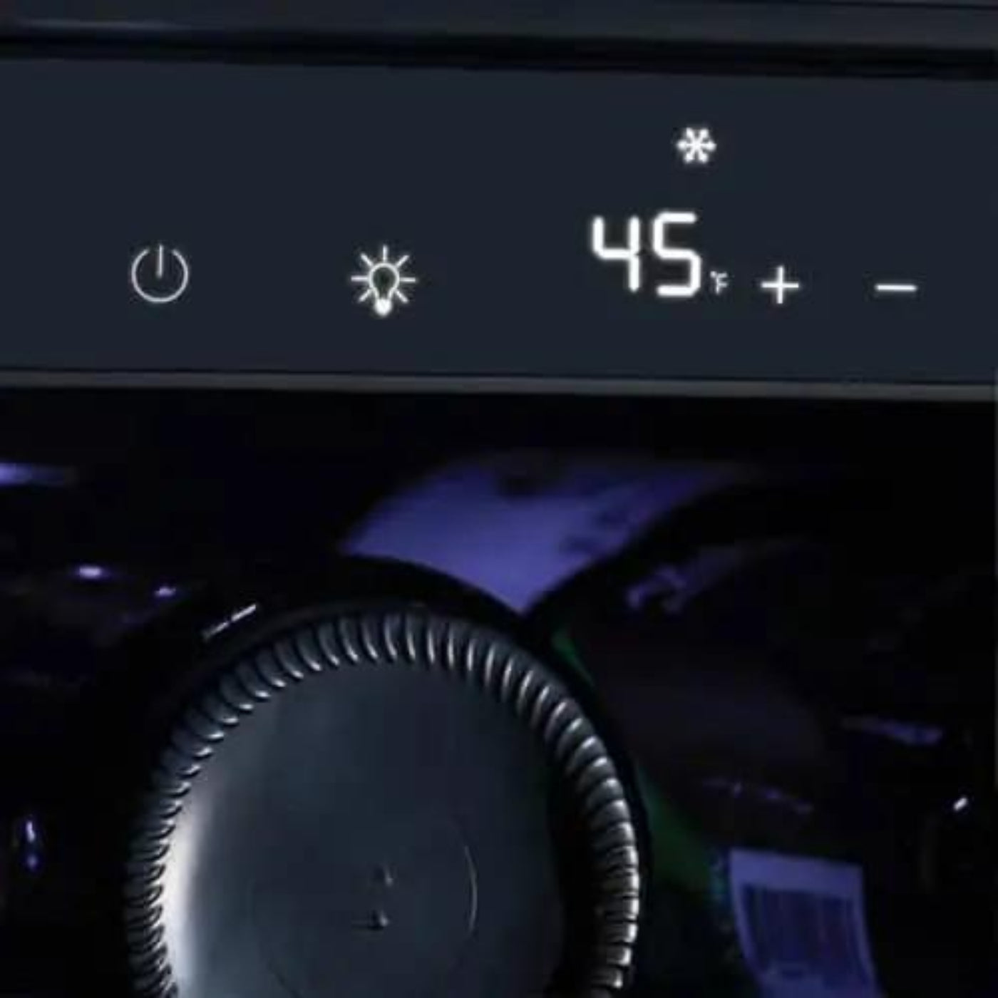 XO APPLIANCE XOU15WGBSR Wine Cooler, 15" Black Stainless, Right Hinge Black in Stainless Steel - XOU15WGBSR