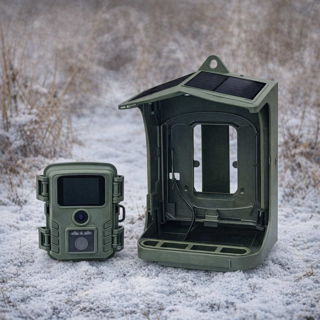 mangeoire oiseaux avec camera