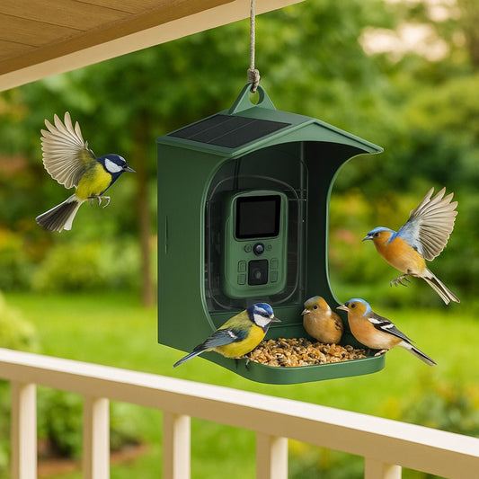 Nichoir Oiseaux | Caméra | HD 1080P | Connectivité Wifi